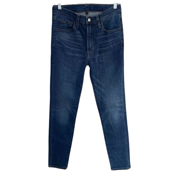 Frye Mid Rise Skinny Jeans Women’s 29 Medium Wash Blue Denim Stretch Classic - Picture 1 of 10
